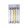 KIT FLESSIBILI INOX RIVESTITI M/F PER ALLACCIAMENTO CALDAIA 200-400 mm